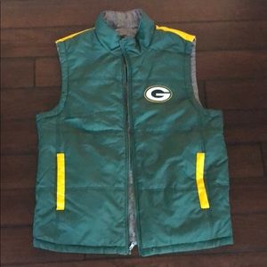 🎄NWOT: GB PACKERS - Reversible Vest